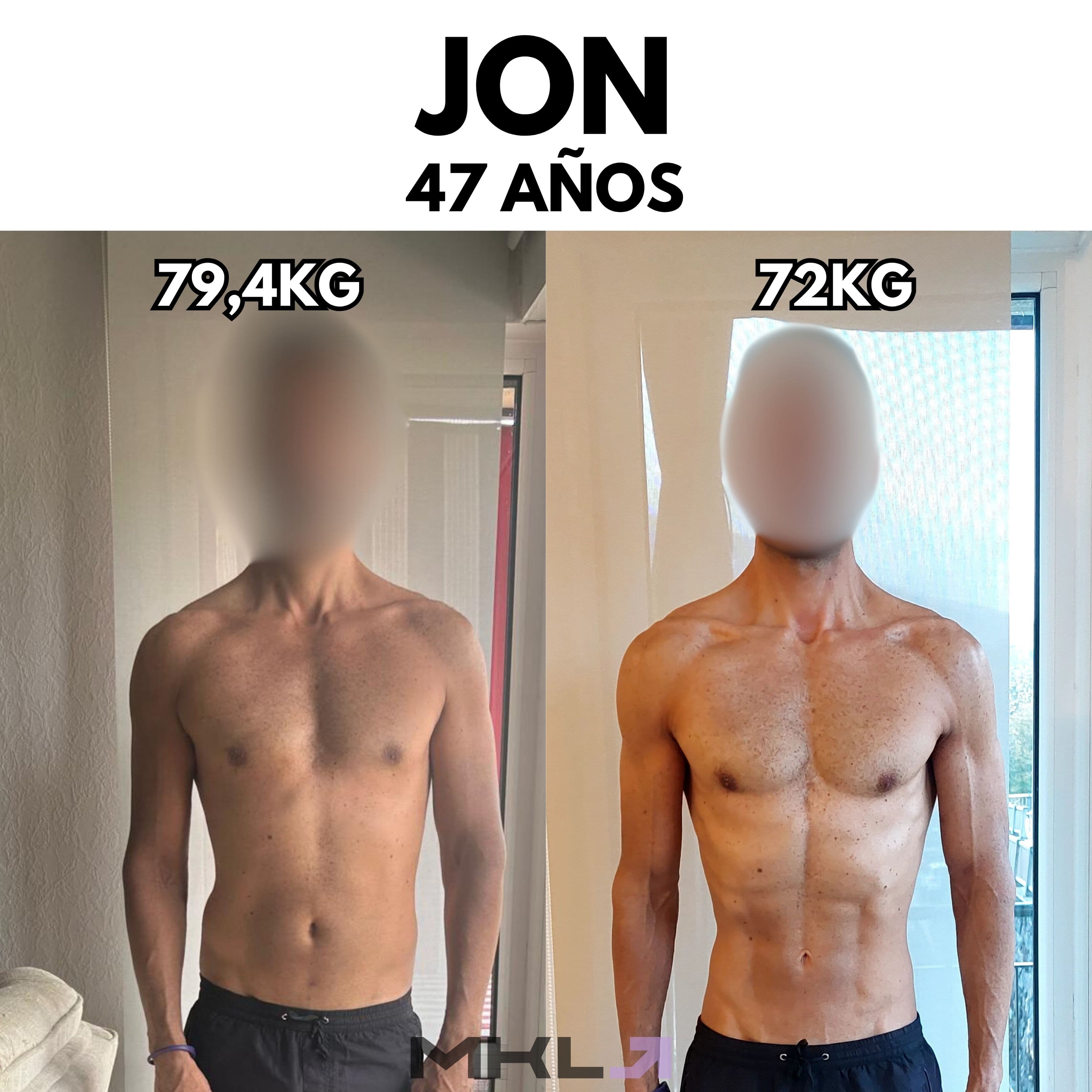 Resultado de Jon, 47 años