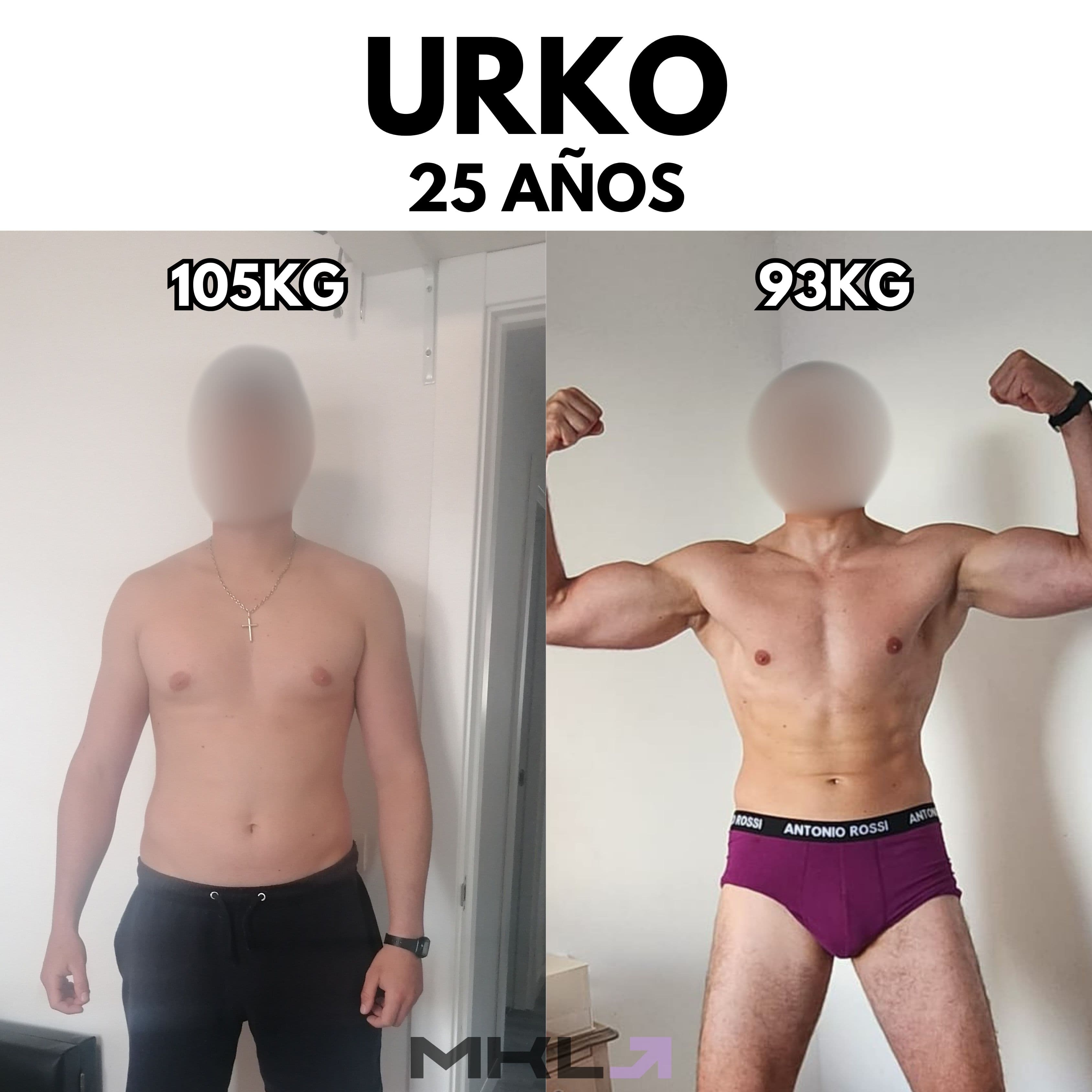 Resultado de Urko, 25 años